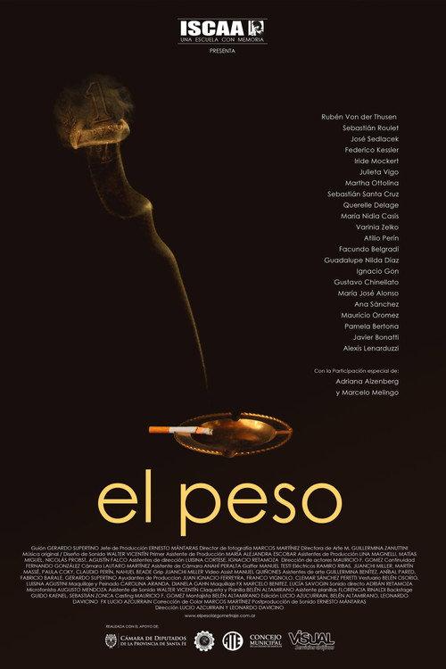 El peso 2009 official movie poster