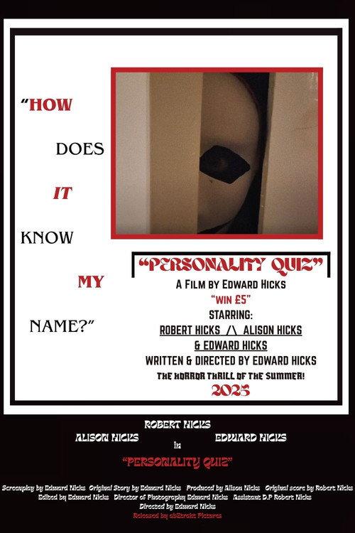 Personality Quiz 2026 official movie poster