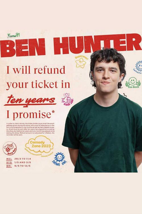 Ben Hunter: The Refunds Show 2025 official movie poster