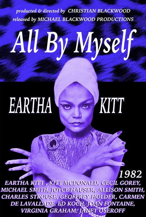 All by Myself: The Eartha Kitt Story 1982 official movie poster