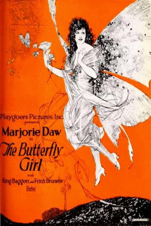 The Butterfly Girl 1921 official movie poster