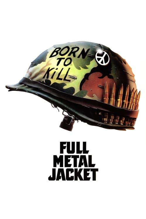 Full Metal Jacket 1987 official movie poster