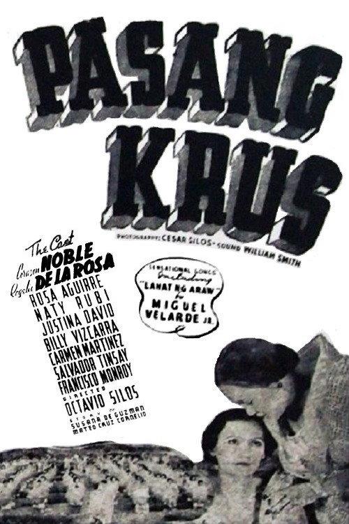 Pasang Krus 1939 official movie poster