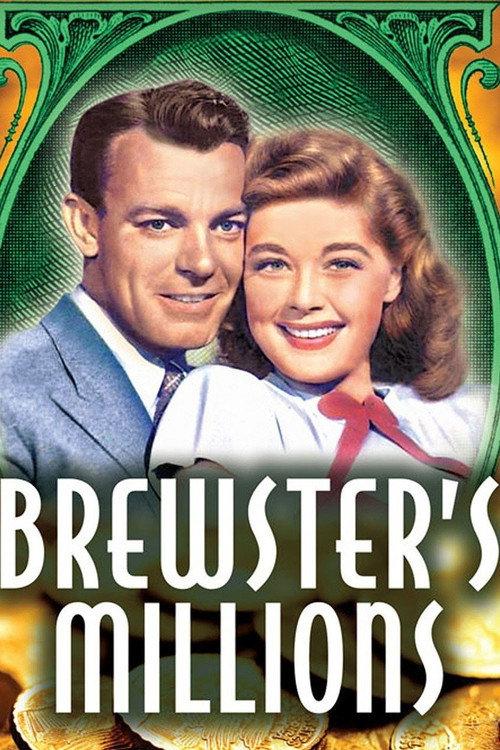 Brewster's Millions 1945 official movie poster