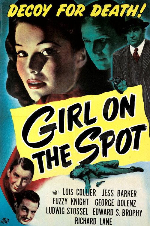 Girl on the Spot 1946 official movie poster