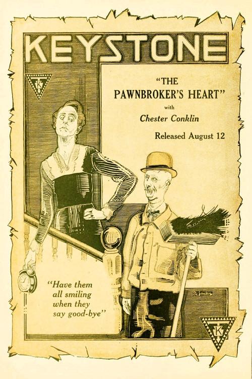 The Pawnbroker's Heart 1917 official movie poster