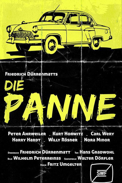 Die Panne 1957 official movie poster