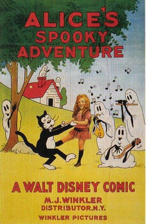 Alice's Spooky Adventure 1924 official movie poster