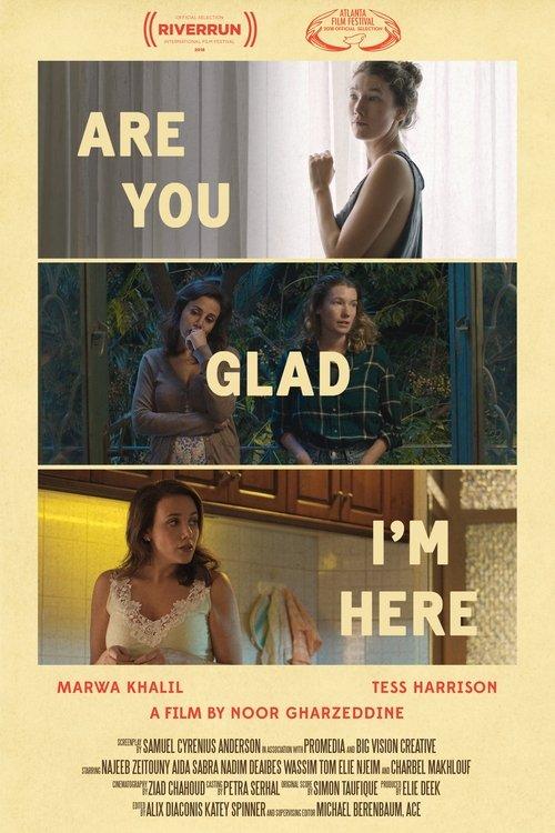 Are You Glad I'm Here 2019 official movie poster