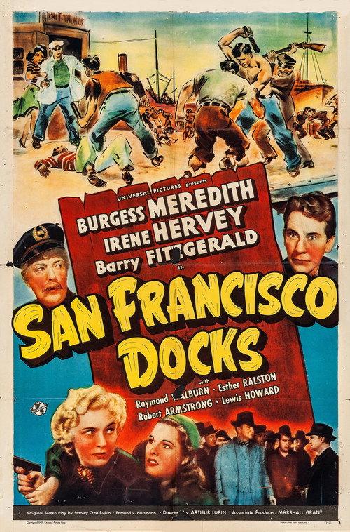 San Francisco Docks 1940 official movie poster