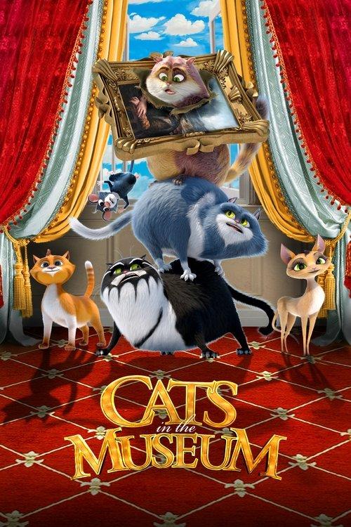 Cats in the Museum 2023 official movie poster
