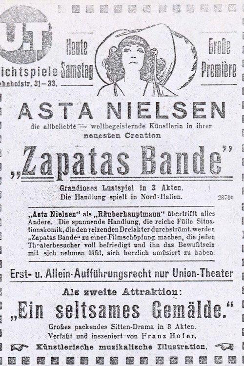 Zapata's Gang 1914 official movie poster