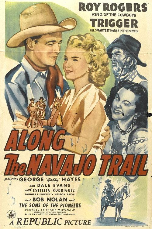 Along the Navajo Trail 1945 official movie poster