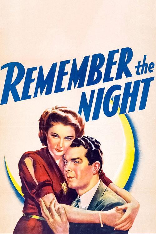 Remember the Night 1940 official movie poster