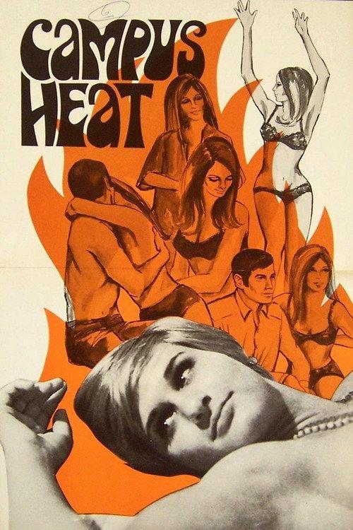 Campus Heat 1969 official movie poster