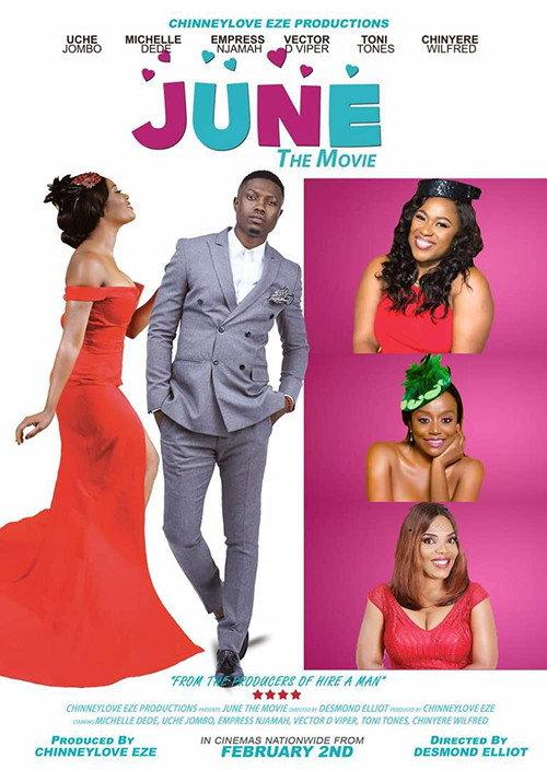 June: The Movie 2018 official movie poster