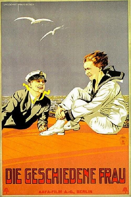Die geschiedene Frau 1926 official movie poster