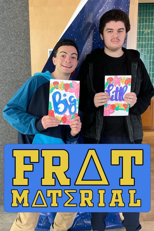 Frat Material 2022 official movie poster