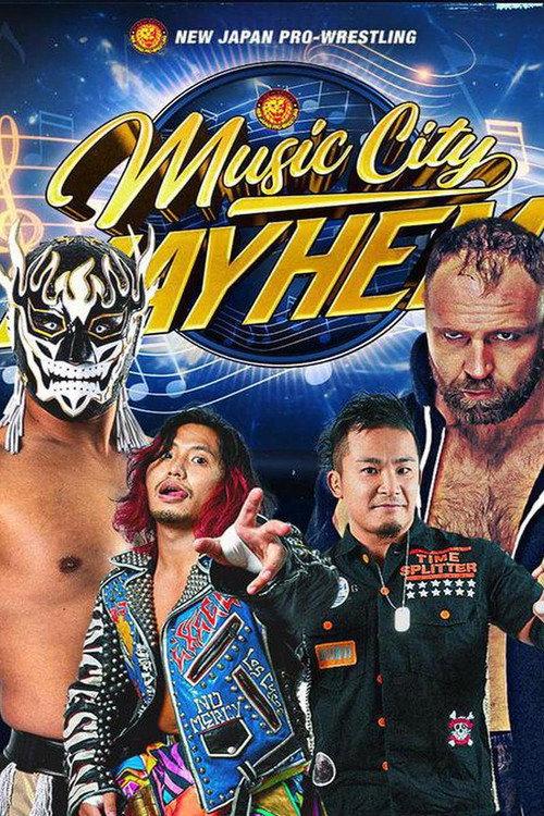 NJPW Music City Mayhem 2022 official movie poster