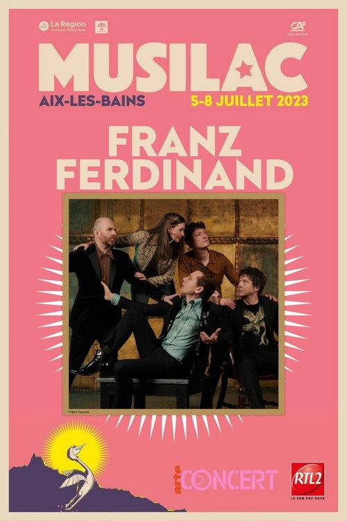 Franz Ferdinand - Musilac 2023 2023 official movie poster