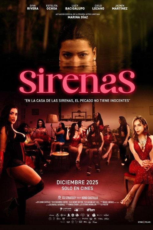 Sirenas 2025 official movie poster