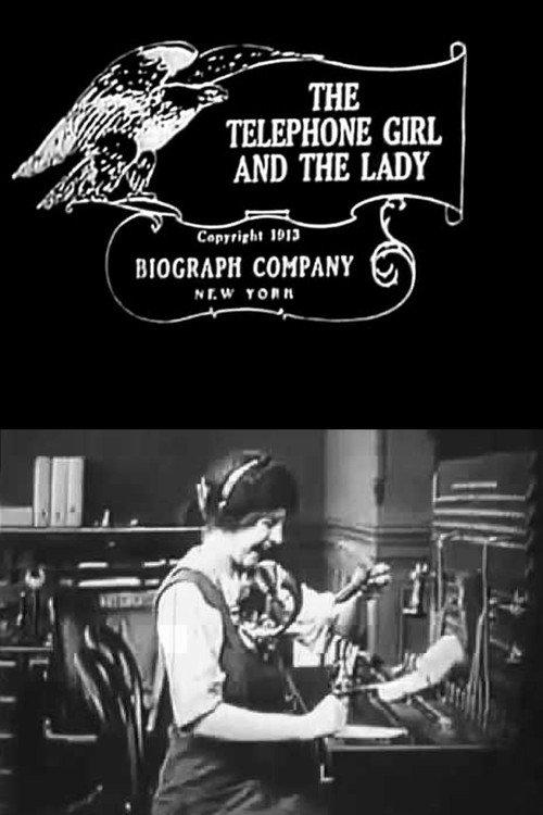 The Telephone Girl and the Lady 1913 official movie poster