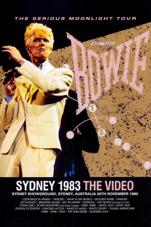 David Bowie: Serious Moonlight Sydney 1983 official movie poster