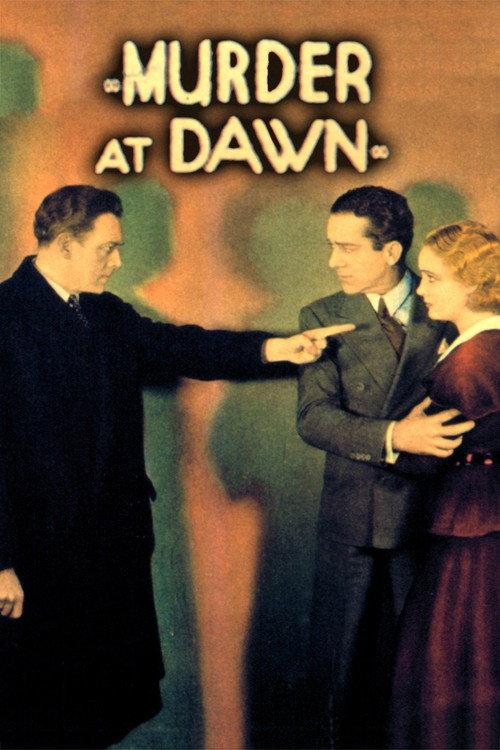 Murder at Dawn 1932 official movie poster