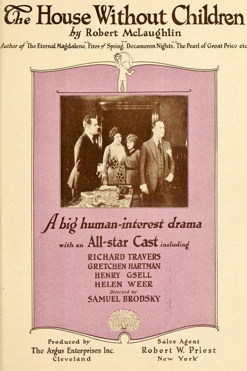 The House Without Children 1919 official movie poster