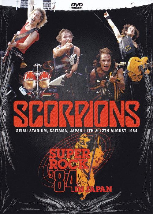 Scorpions: Super Rock '84 in Japan 1984 official movie poster