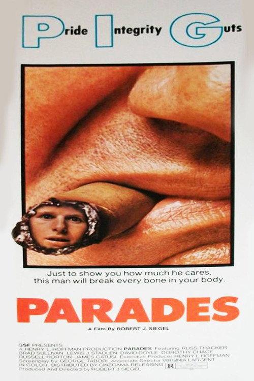 Parades 1972 official movie poster