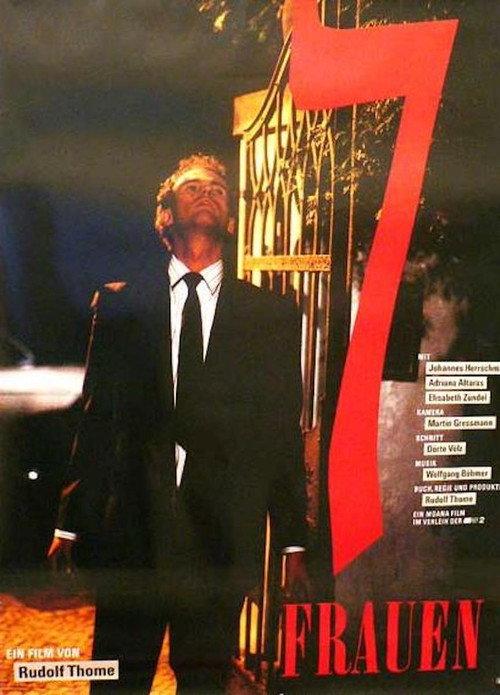 Seven Women 1989 official movie poster