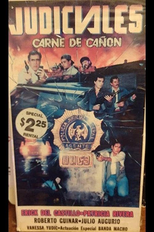 Judiciales: Carne de cañón 1992 official movie poster