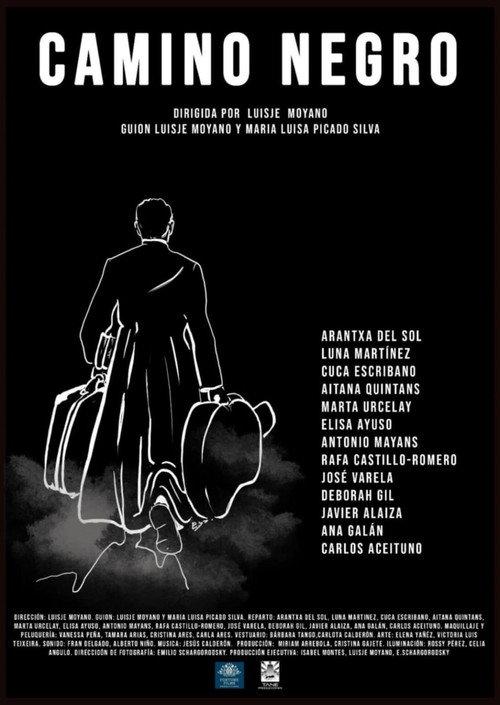 Camino negro 2025 official movie poster