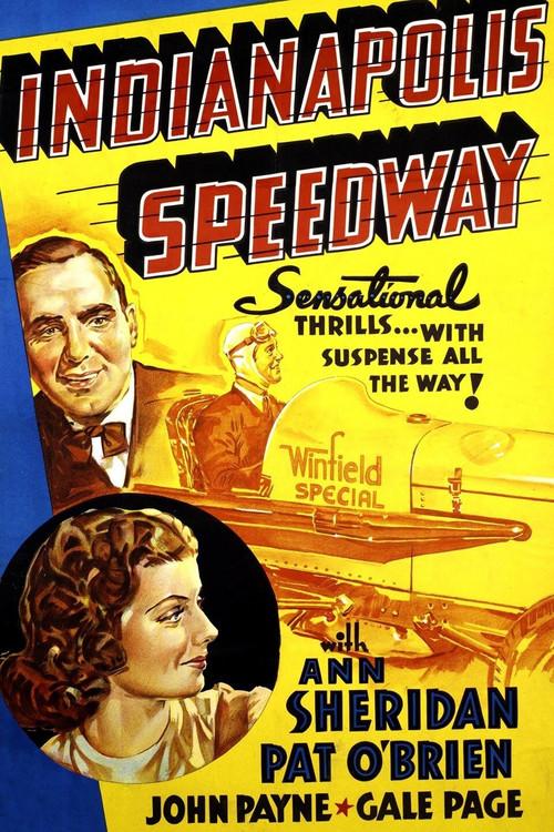 Indianapolis Speedway 1939 official movie poster