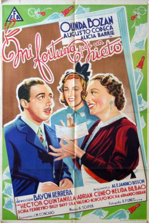 Mi fortuna por un nieto 1940 official movie poster