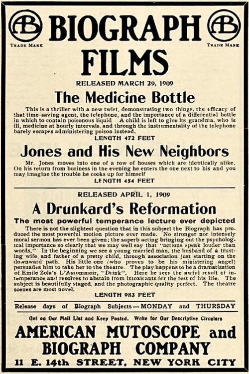 Jones and His New Neighbors 1909 official movie poster