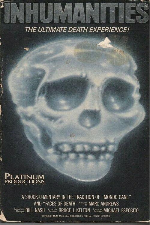Inhumanities 1989 official movie poster