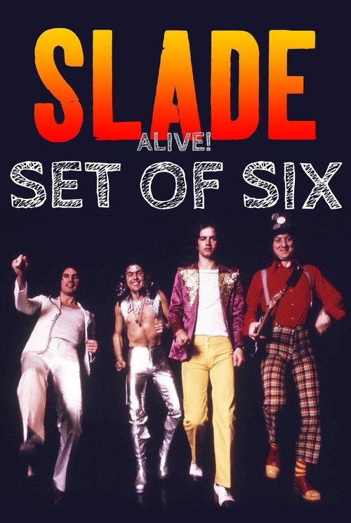 Slade Alive: Set of Six 1972 official movie poster