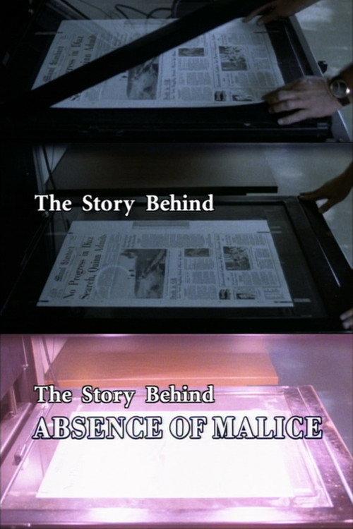 The Story Behind "Absence of Malice" 2001 official movie poster