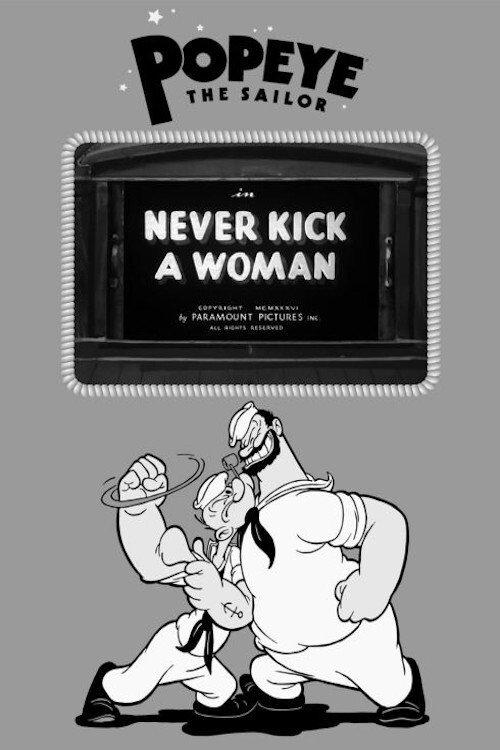 Never Kick a Woman 1936 official movie poster