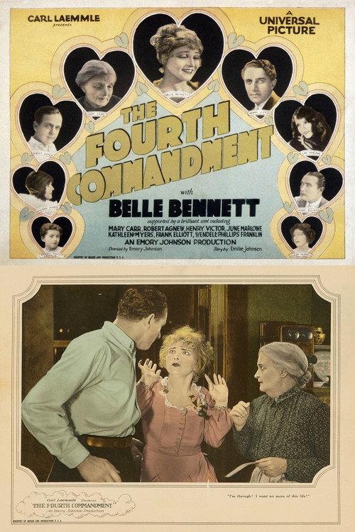 The Fourth Commandment 1927 official movie poster