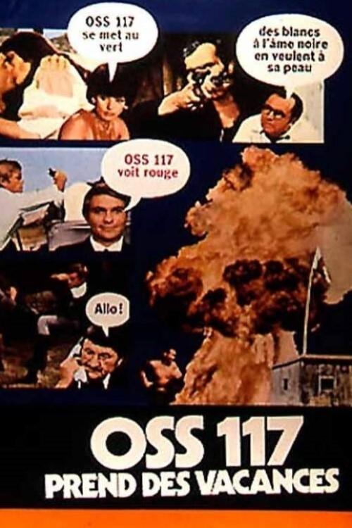 OSS 117 Takes a Vacation 1970 official movie poster