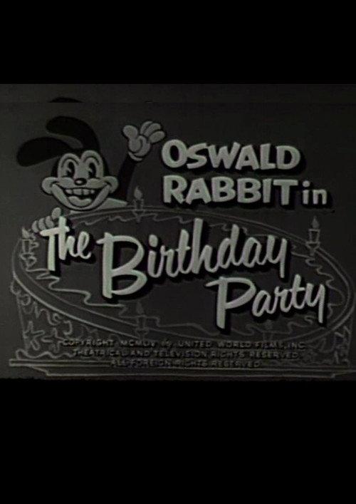 The Birthday Party 1937 official movie poster