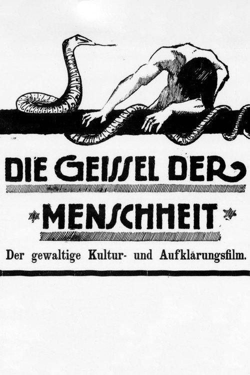 Die Geisel der Menschheit 1918 official movie poster