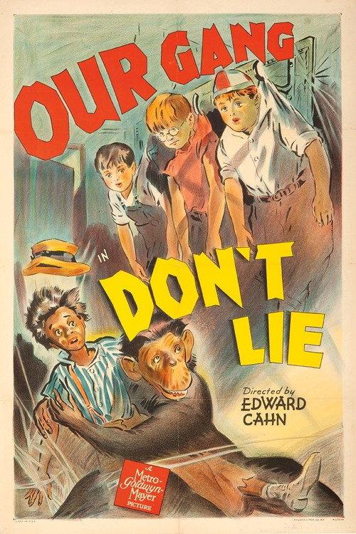 Don't Lie 1942 official movie poster