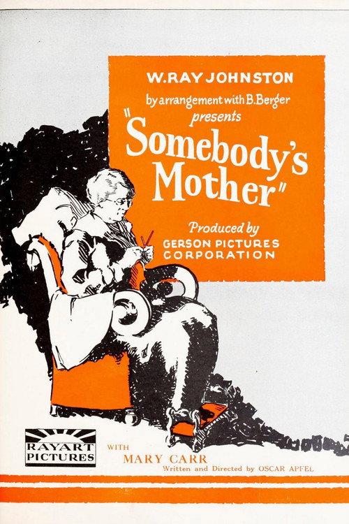Somebody's Mother 1926 official movie poster