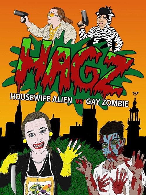 Housewife Alien vs. Gay Zombie 2017 official movie poster