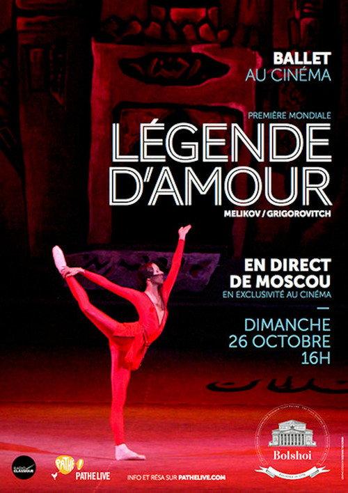 Bolshoi Ballet: The Legend Of Love 2014 official movie poster