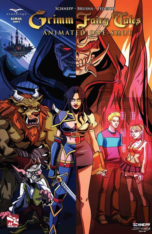Grimm Fairy Tales Animated 2012 official movie poster